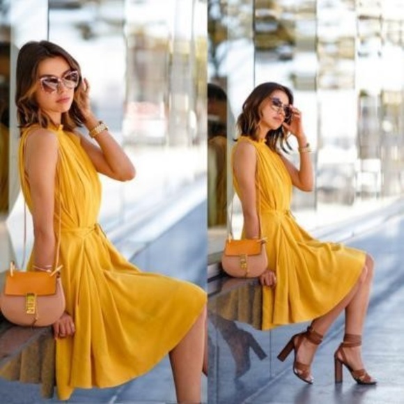 Banana Republic Dresses & Skirts - Banana Republic Mustard Yellow Sleeveless Dress